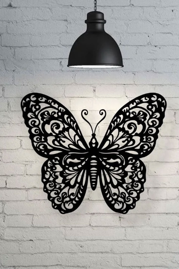 دکوراتیو پروانه با جنس چوب MDF